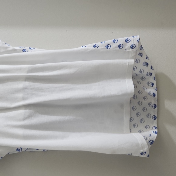 Gap draped cotton top with partial under tank top Small - Picture 6 of 16